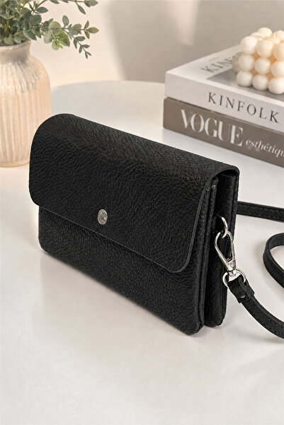 HomeStore Envelope Cover Snap Fastener Shoulder Strap Cover Wallet