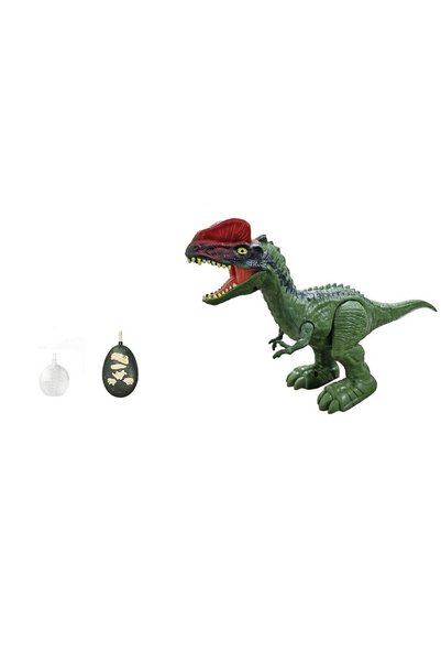 None Remote Control Dinosaur Toy with Lights and Sounds and USB Cable