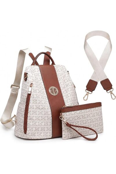MKP COLLECTION Women Fashion Backpack Purse Multi Pockets Anti-Theft Rucksack...
