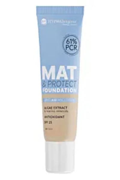 Bell Fond de ten Mat&Protect SPF 25 04 Piersică, 30 ml
