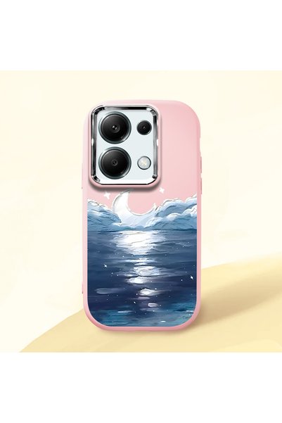 ucuc Redmi Note 13 Pro 4g Compatible Shock-Absorbing Camera Protected Pink Si...