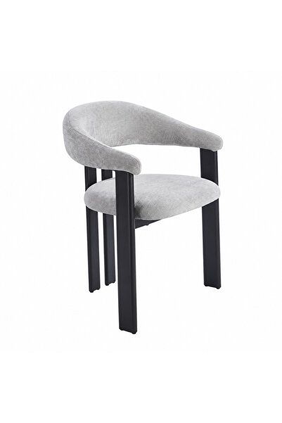 Generic Luxury Sitting Chair Light Grey