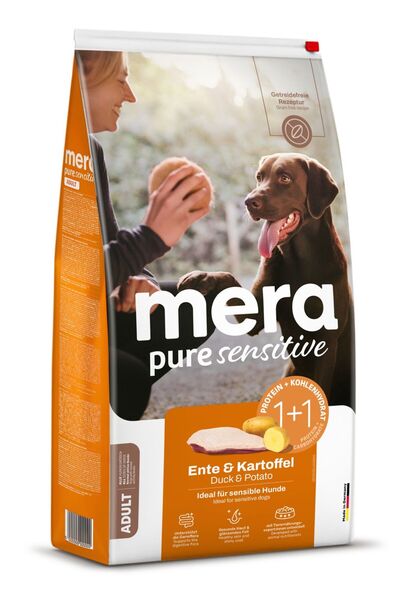 Mera Pure Sensitive Tahılsız Ördekli Yetişkin Köpek Maması 12.5 kg