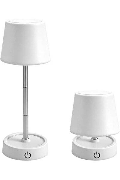 Generic Brand Lampă birou LED, noapte, dormitor, reglabilă înălțime, USB, tac...