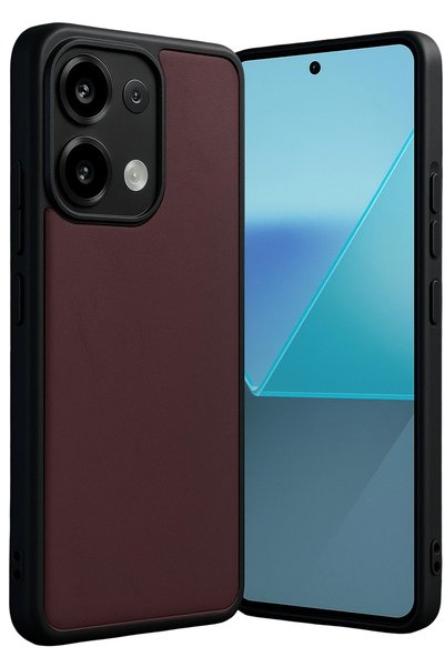 New Face غطاء جلدي SPT-GLD Newface لهاتف Redmi Note 13 Pro 5G (95924) - أحمر ...