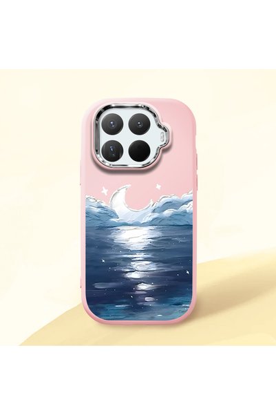 ucuc Mi 15t Pro Compatible Shock-Absorbing Camera Protected Pink Silicone Cas...