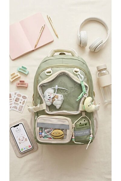 birr bazaar Middle School School Bag Waterproof Imported Fabric Orthopedic Ba...