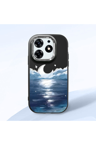 ucuc Tecno Spark 10 Pro(Ki7) Compatible Shock-Absorbing Camera Protected Blac...