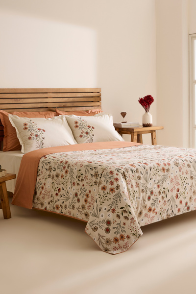 Karaca Home Velinor %100 Pamuk Çift Kişilik Nevresim Takımı Multicolour