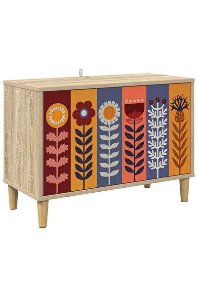 vidaxl Cabinet TV ESSEN 69 x 33 x 50 cm Sonoma Lemn prelucrat