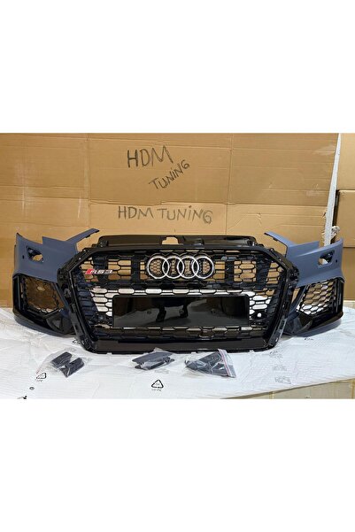 Dmb Audi A3 Rs3 Ön Tampon Komple Seti 8v Makyajlı Kasa 2016-2020 Arası Uyumlu...