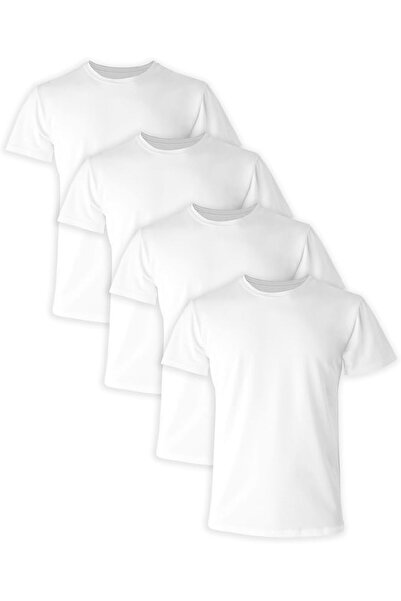 HANES ألتيميت للرجال ®   مجموعة قمصان داخلية للرجال مريحة، قطن مطاطي ماص للرط...