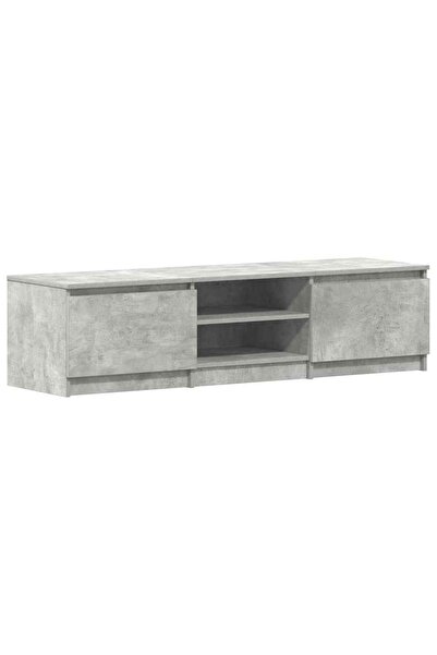 vidaxl Dulap TV, gri beton, 140x40x35,5 cm, lemn prelucrat