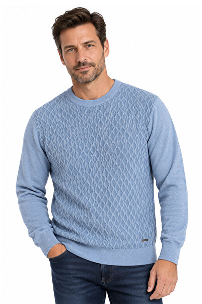Pulltonic Pulover cu model pentru bărbați