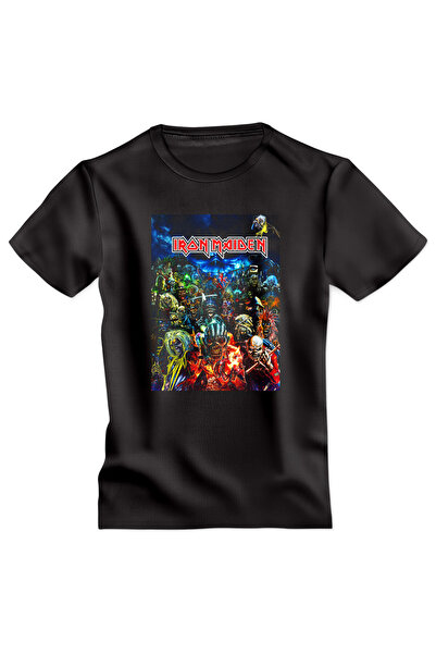 OKTANE Tricou Iron Maiden model 9 negru 3XL