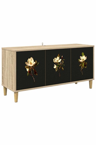 vidaxl Comodă TV BREMEN 102 x 33 x 50 cm Lemn prelucrat Sonoma