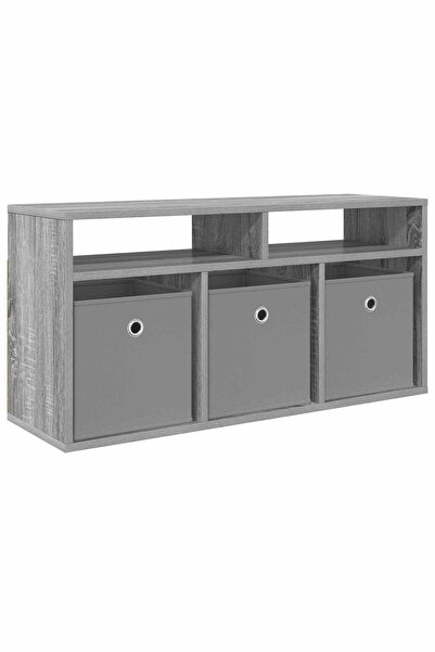 vidaxl Bucătărie joasă cu sertar Gri Sonoma 87 x 27,5 x 43 cm