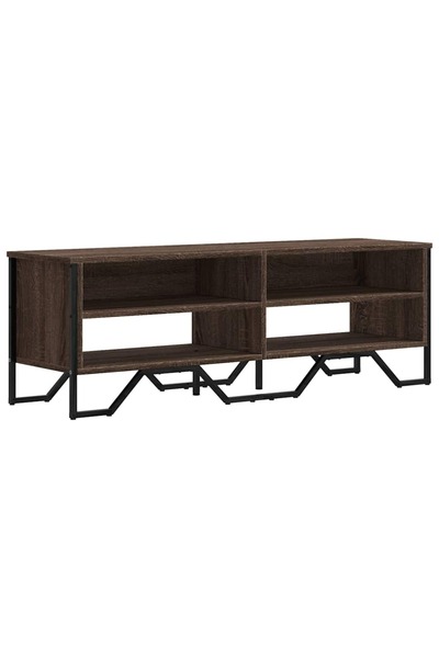 vidaxl Dulap TV, stejar maro, 122x34x41 cm, lemn prelucrat