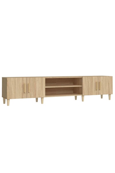 vidaxl Comodă TV din stejar Sonoma 180x31,5x40 cm, lemn stratificat