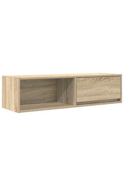 vidaxl Comodă TV, stejar sonoma, 100x31x25,5 cm, lemn prelucrat