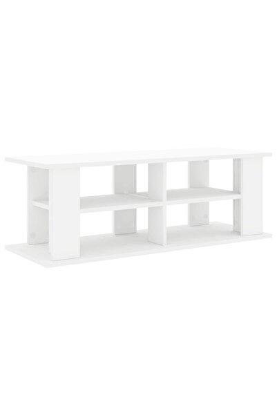 vidaxl Suport pentru TV Alb 96 x 35 x 33,5 cm