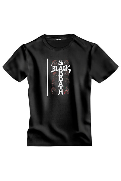 OKTANE Tricou rock Black Sabbath model 5 negru S