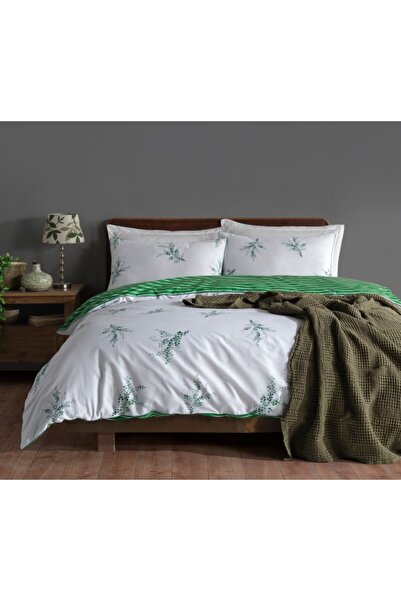 Çapa Home طقم غطاء لحاف مزدوج من قطن البوبلين 100%