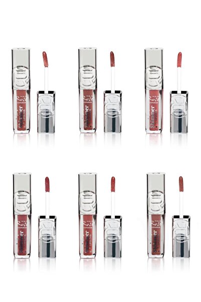 Roesıa Rose Cosmetics Rose Simli 6'lı Lip Gloss Seti