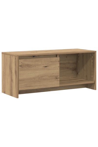 vidaxl Set comodă TV 90 x 35 x 40 cm Stejar Artizanal Lemn prelucrat