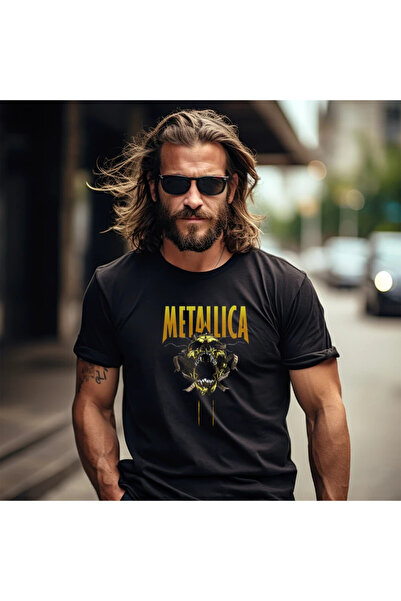 OKTANE Tricou Metallica model 67 negru XL