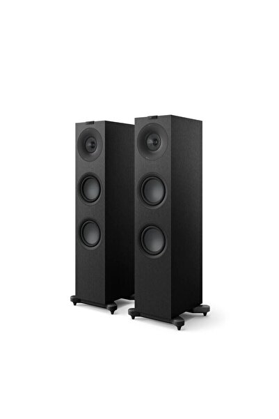 Kef Q7 Meta Kule Tipi Hoparlör Çift Saten Siyah