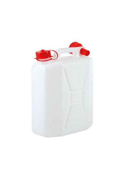 JERRYCAN Πλαστικό δοχείο με βιδωτό καπάκι για πόσιμο νερό (Υλικό HDPE) 10 λίτρα