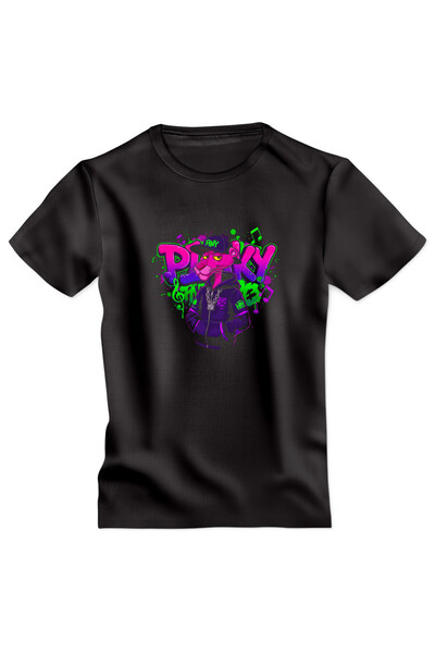 OKTANE Tricou Cartoon model 48 negru L