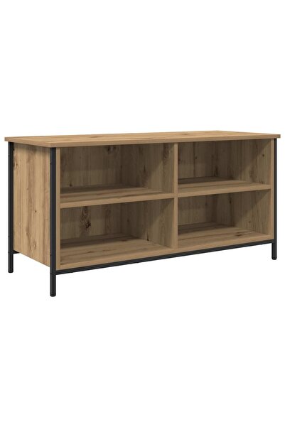 vidaxl Cabinet TV 100 x 40 x 50 cm Stejar Artizanal Lemn prelucrat