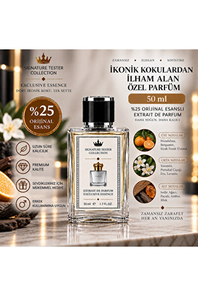 Genel Markalar 50 ml Erkek Parfüm %25 Orijinal Esans Extrait de Parfum Cam Şi...