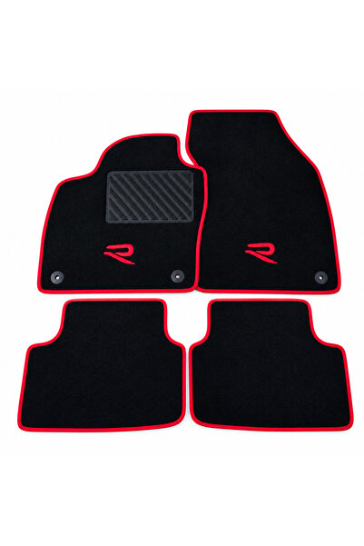 Oto Halı Paspas Golf 5 2003–2008 Uyumlu R Line Sport Kaymaz & Şık Tasarım