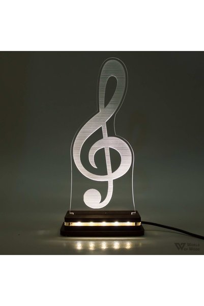 Generic Brand Φωτιστικό LED "Κλειδί του Σολ" W00784