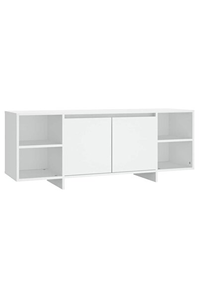 vidaxl Comodă TV, alb, 130x35x50 cm, PAL