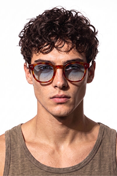 Bilge Karga Dunke Leopard Blue Degrade Photochromic Men's Sunglasses