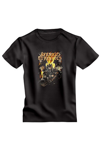 OKTANE Tricou Avenged sevenfold model 7 negru 2XL
