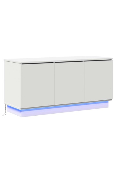 vidaxl Cabinet TV 100 x 38 x 49 cm Alb Lemn prelucrat