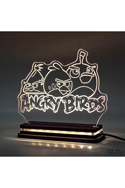 Generic Brand Φωτιστικό LED "Angry Birds" W00925