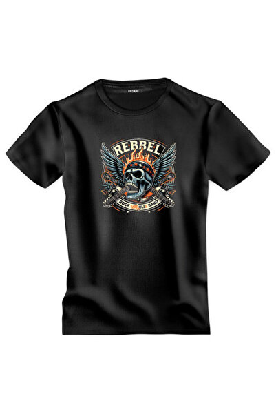 OKTANE Tricou Rock star flyer negru S