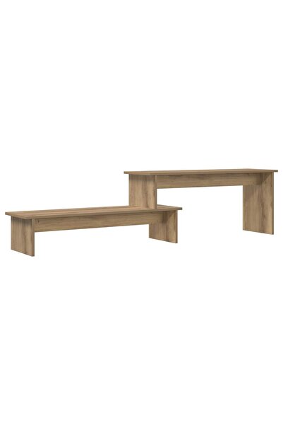 vidaxl Set comodă TV 180,5 x 30 x 43 cm Stejar Artizanal