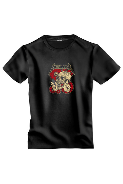 OKTANE Tricou rock Metallica model 12 negru L