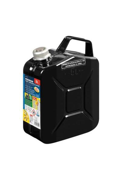 JERRYCAN ΜΑΥΡΟ ΜΕΤΑΛΛΙΚΟ ΔΟΧΕΙΟ 5L (PREMIUM)