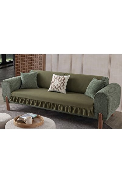 Madame Asel Home Sofa Cover Linen % Cotton Non-Slip Multi-Purpose