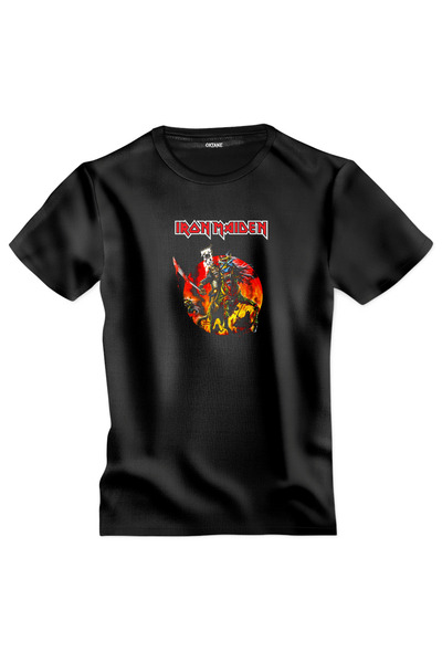 OKTANE Tricou rock Iron Maiden model 19 negru XL