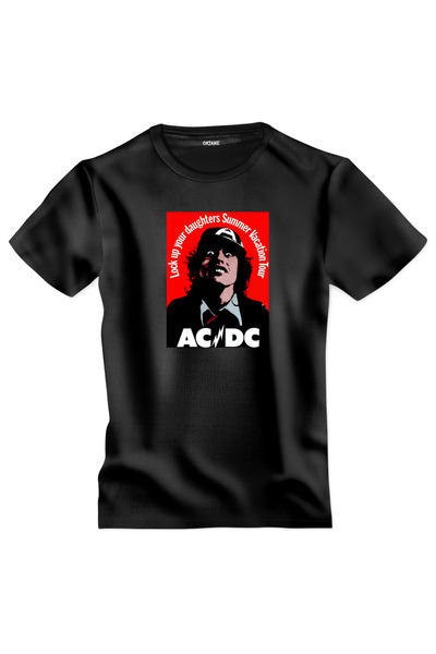 OKTANE Tricou rock AC-DC model 6 negru M