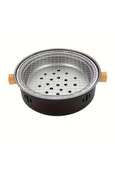 RUAY Portable Camping Barbecue Grill, Portable Charcoal Grill, Separate Stain...